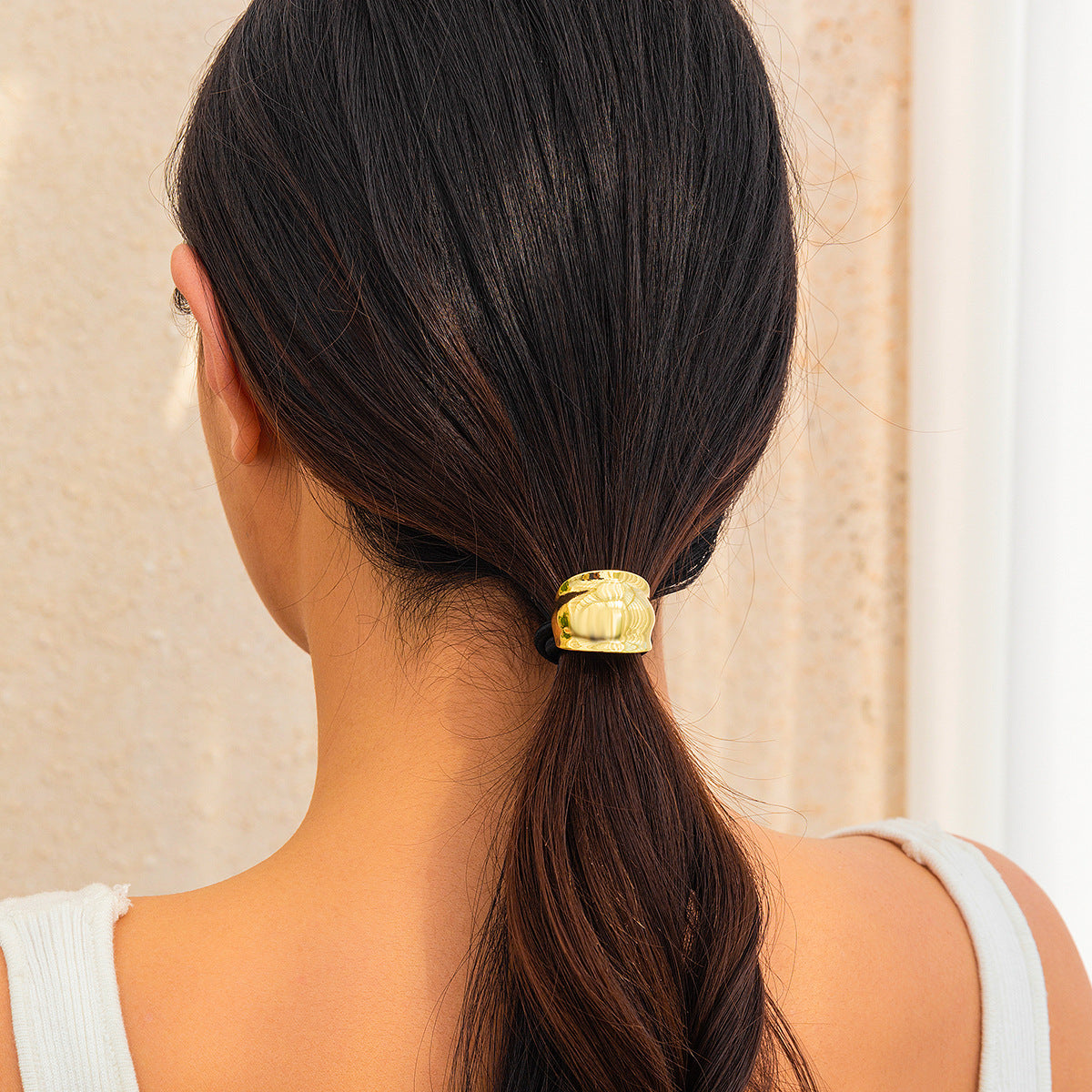 Elegant Alloy Concave-Convex Hair Clip