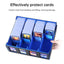 Large-capacity 3000+ Tabletop Game Card Storage Box - Yu-Gi-Oh! & Pokémon Flip-Top Card Case - Korvel