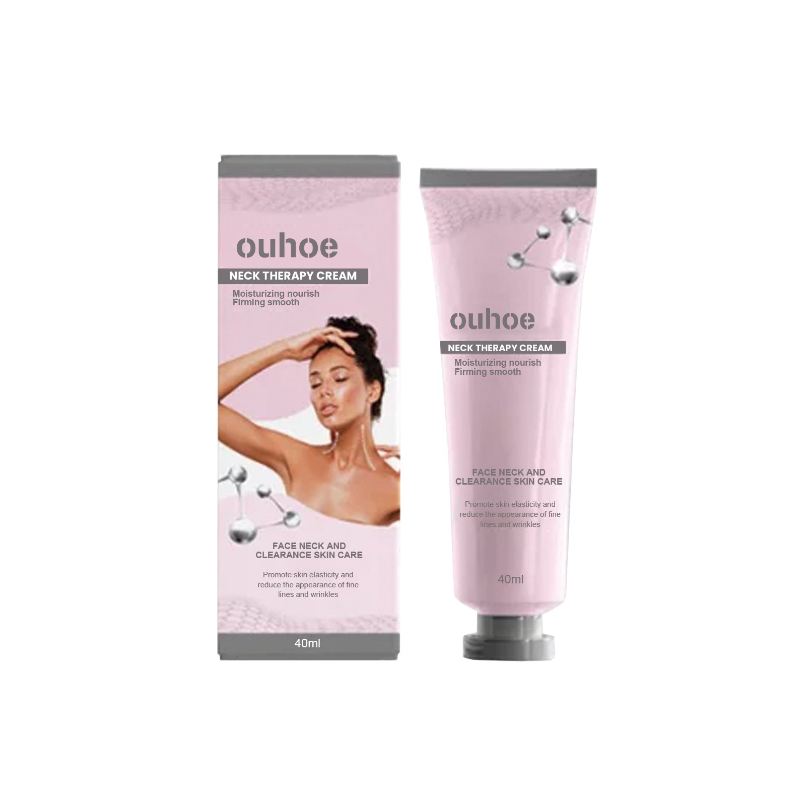 Hydra Collagen Neck Repair Cream, Firming Skin Lighten Neck Lines Moisturizing Beauty Neck Care Cream - Korvel