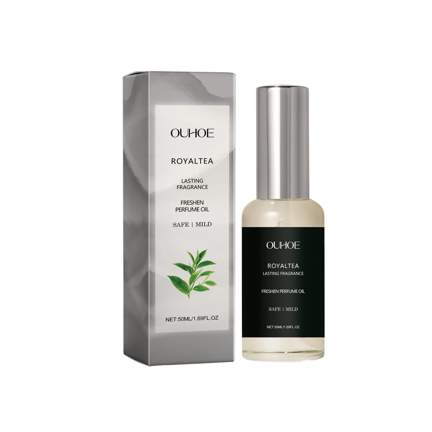 Huile de Parfum Portable Élégante - Fragrance Douce et Fraîche