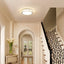 Elegant Embedded Crystal Chandelier