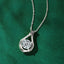 2 Carat Moissanite 925 Sterling Silver Pendant Necklace - Korvel