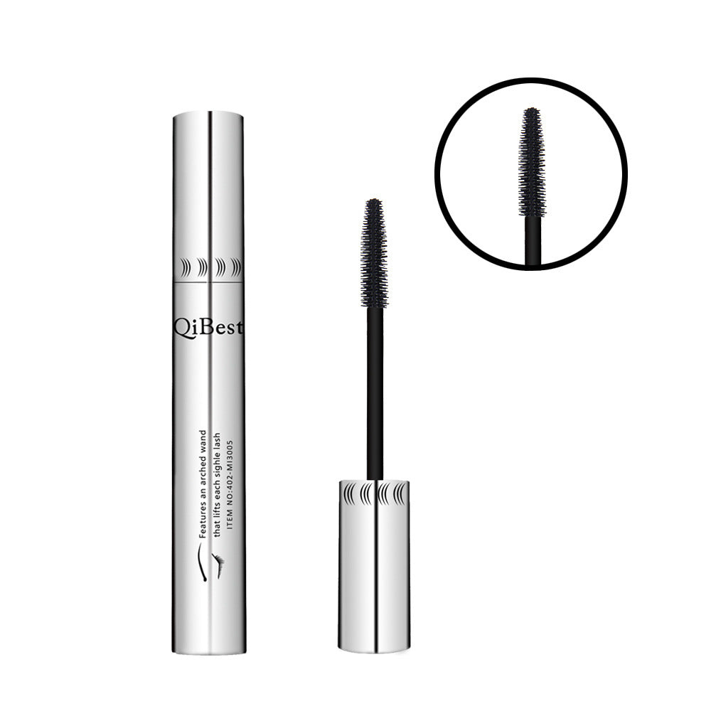 Máscara Qibest Tubo Plateado Big Eye - Resistente al Agua y a Pruebas de Manchas