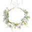 Fresh flower garland headwear hand woven fabric small daisy flower spring fairy outdoor hair accessory - Korvel