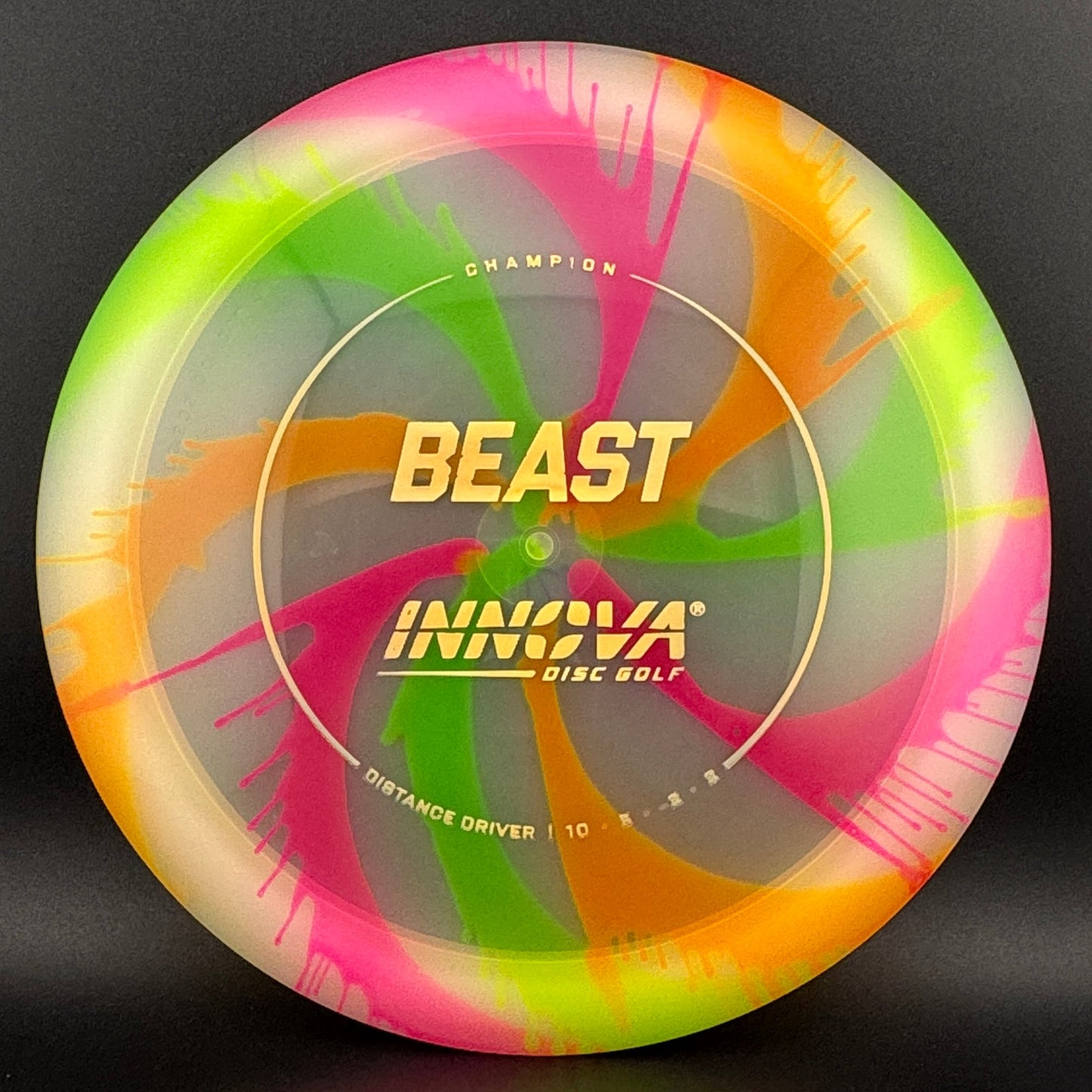 I-Dye Champion Beast Disc Golf Driver
