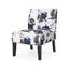 Elegant Accent Chair in Blue and Multi-Color