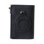 Premium Leather Bi-Fold Card Case with Air Tag Sleeve