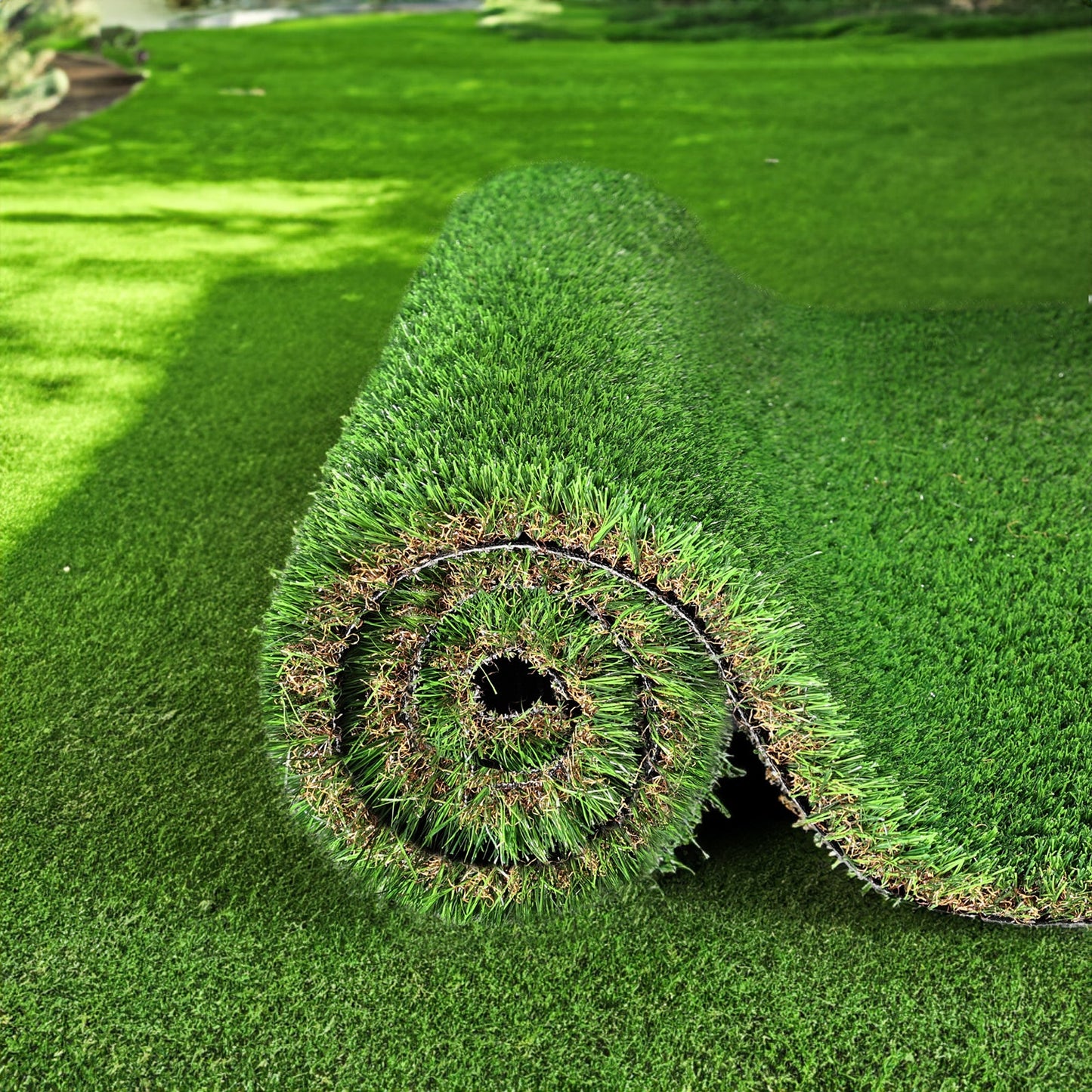 Alfombra de Césped Artificial Exterior de 5FT x 8FT - Gruesa y Realista