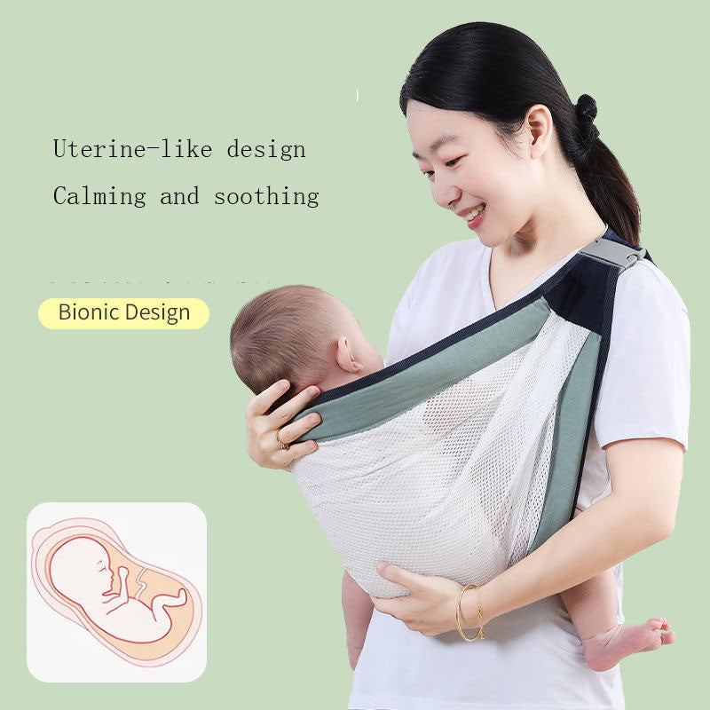 Baby carrier for babies going out, simple, breathable, multifunctional, newborn baby carrier - Korvel