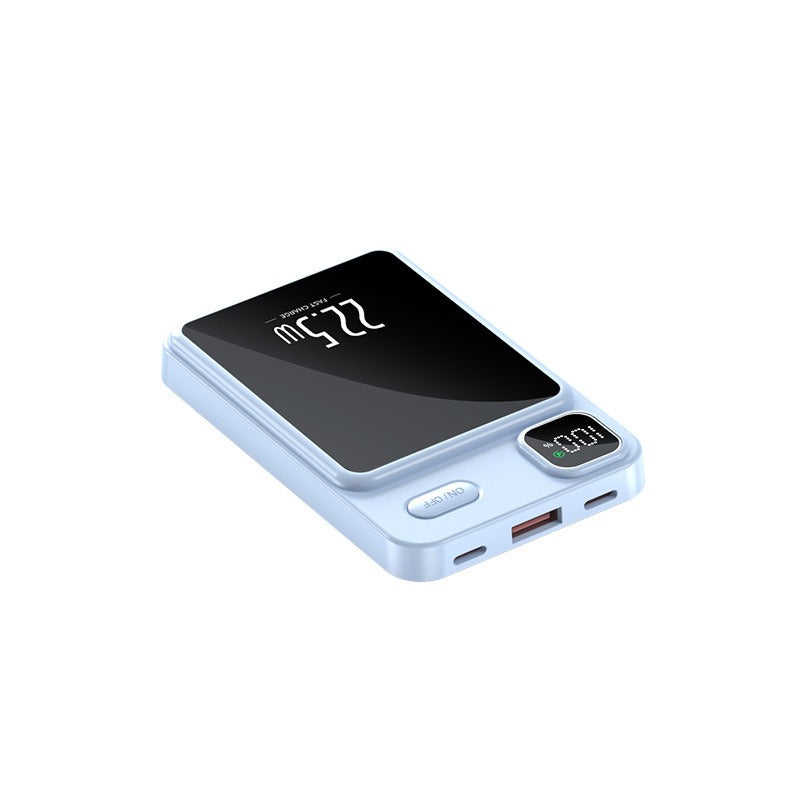 22.5W Fast Charging Wireless Power Bank - Ultra-Thin & Compact