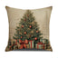 Nordic Style Santa Claus Pillow Cover for Holiday Decor