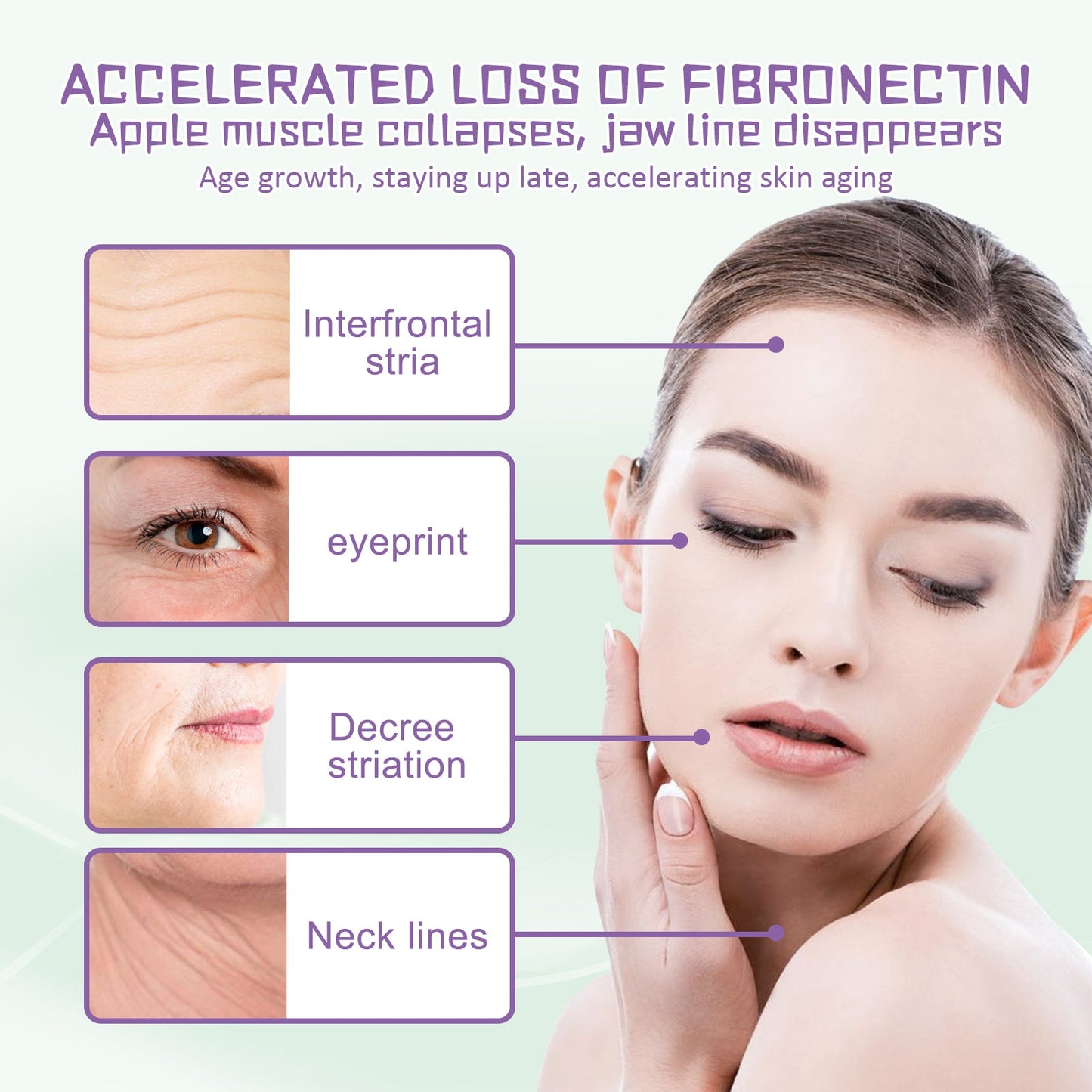 Delicate And Smooth Fine Lines Lifting Cream Moisturizes Skin, Reduces Fine Lines, Softens And Improves Elasticity - Korvel