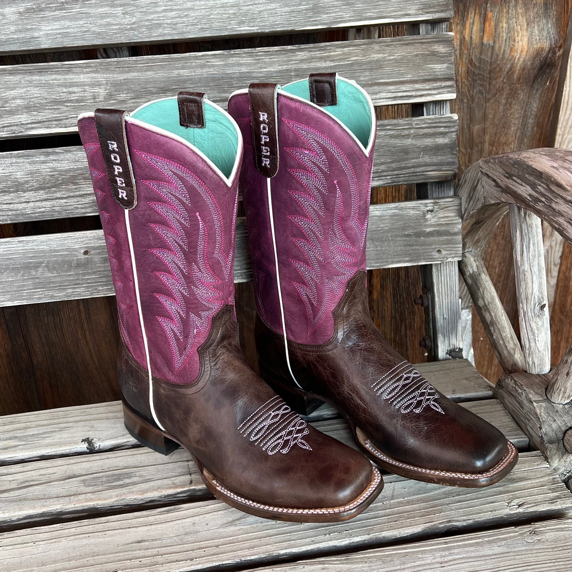 Vibrant Purple Cowgirl Boots for Women | Roper - Korvel