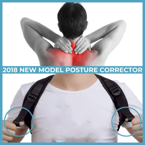 New Spine Posture Corrector Protection Back Shoulder Posture Correction Band Humpback Back Pain Relief Corrector Brace - Korvel