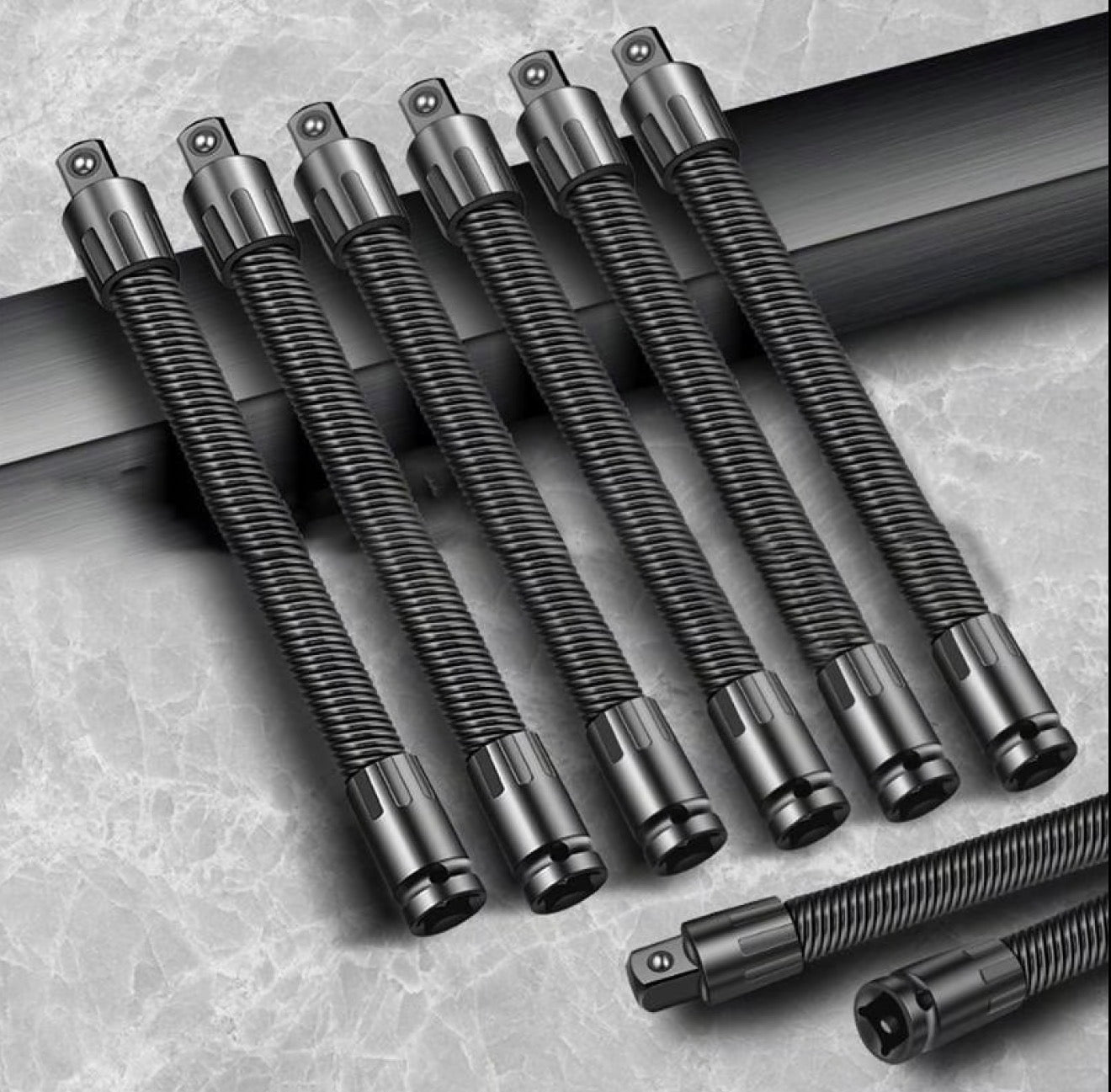 FlexTorque Shaft Extension Rod for Enhanced Reach