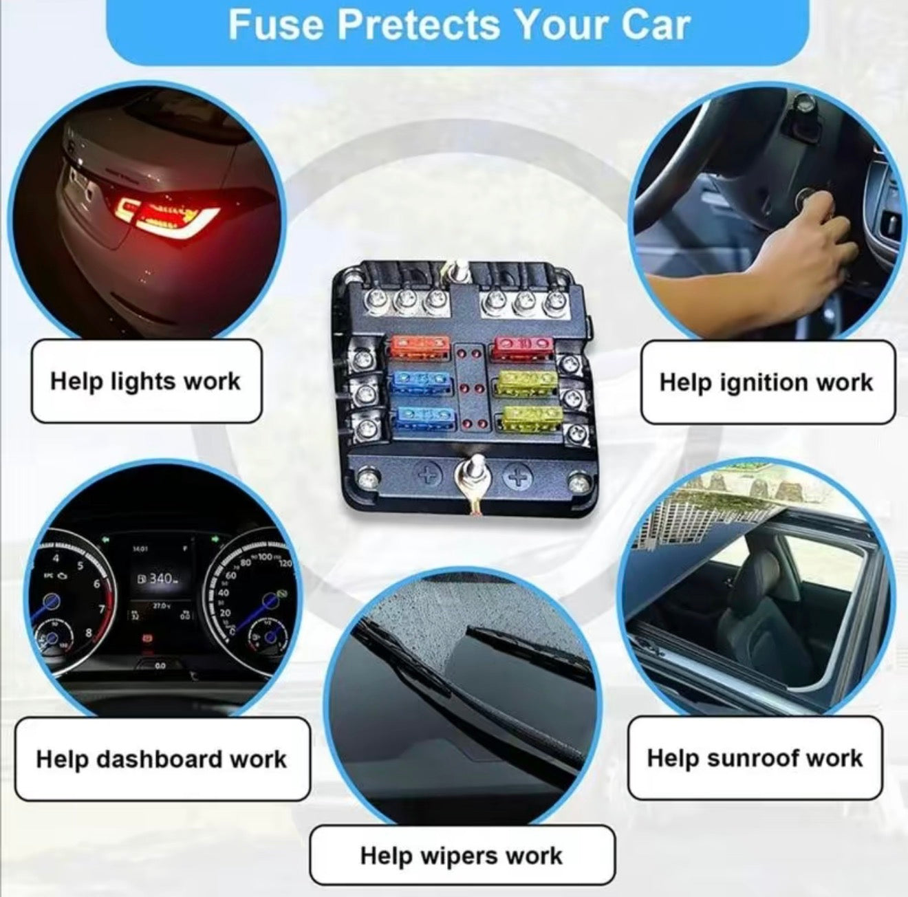 Kit AutoFuse - Solution Complète de Remplacement de Fusibles
