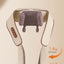 USB-C Rechargeable Kneading Massage Hot Compress Shiatsu Back Shoulder Neck Massager for Pain Relief - Korvel