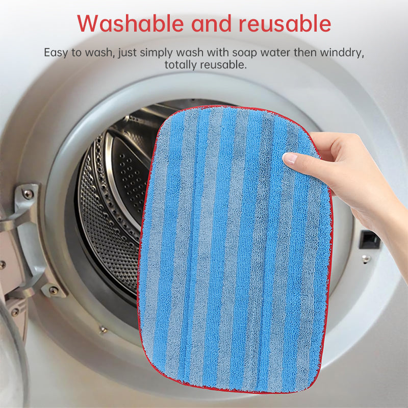 GreeSuit Microfiber Steam Mop Pads, compatible with McCulloch MC1375/MC1385, replace A1375 - 100/101. - Korvel
