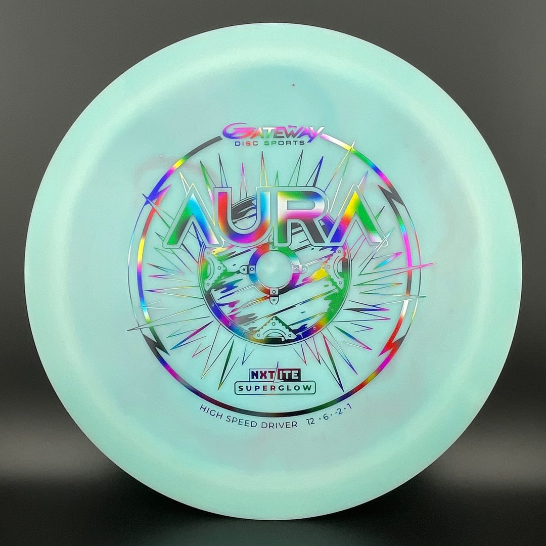 NXT Lite Superglow Aura Disc Golf Driver