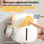Wall-mounted Automatic Soap Dispenser Multifunctional Infrared Sensor LED Digital Display Touchless Foam USB Rechargeable - Korvel