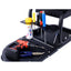 Ultimate Rolling Details and Multifunctional Car, 15'1/2 "x 8'3/4" x 18'1/2 "- Black - Korvel