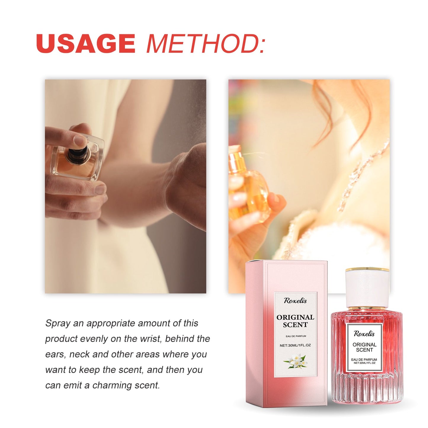Jasmine Lady Pheromone Perfume - Delicate Elegance
