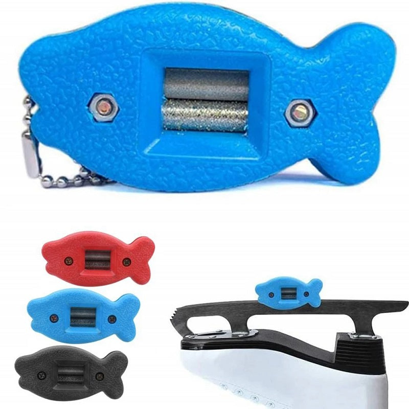 Diamond Sandstone Double-Sided Ice Skate Sharpener