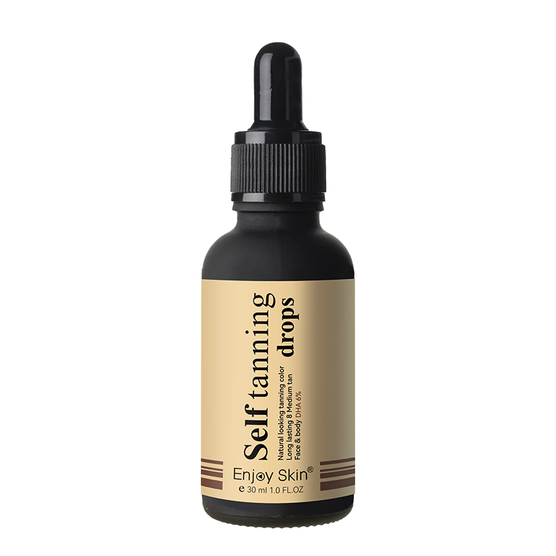 Enjoy Skin Organic Self Tanning serum Wholesale Sunless Tanner Solution serum Home Oils Tan Self Tanner Tanning serum Drops - Korvel
