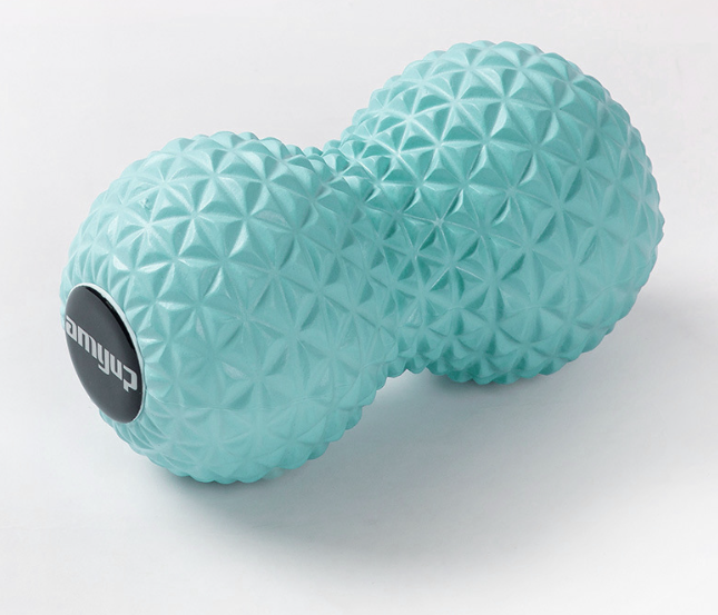 EVA Peanut Massage Ball Double Lacrosse Massage Ball Mobility Ball for Physical Therapy Deep Tissue Massage Tool Back Hand Foot - Korvel