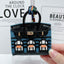 Small house bag mini window pendant headphone bag lipstick car key backpack backpack decoration - Korvel