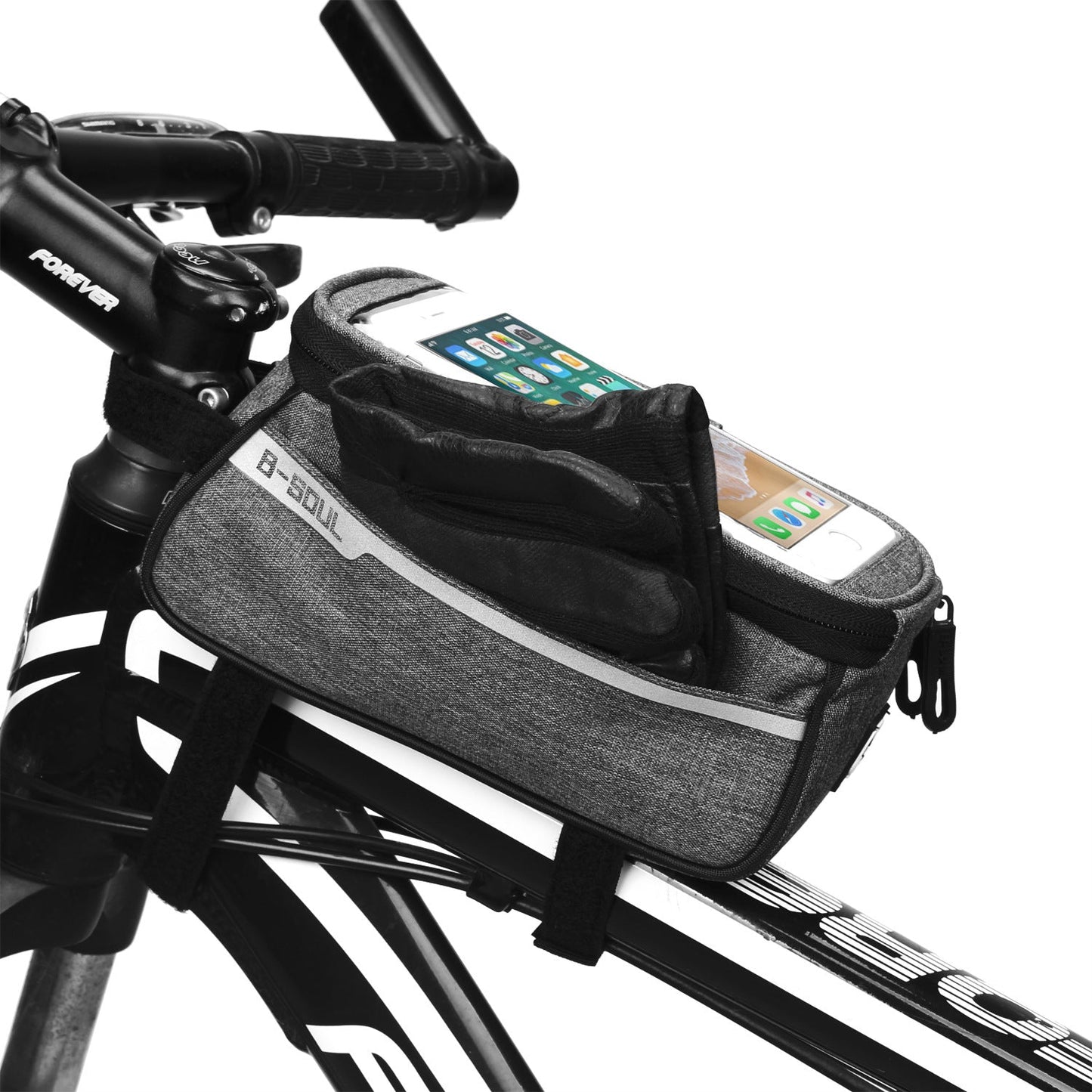 Sac de Beam Avant de Vélo de Montagne B-SOUL - Accessoire de Vélo Premium