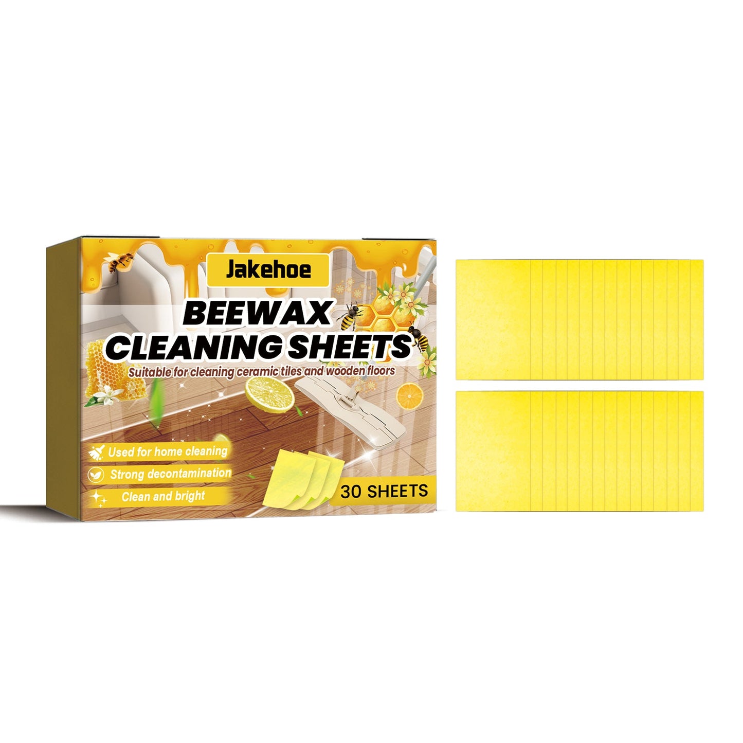 Hojas de Limpieza Beewax para un Cuidado de Suelos Sin Esfuerzo