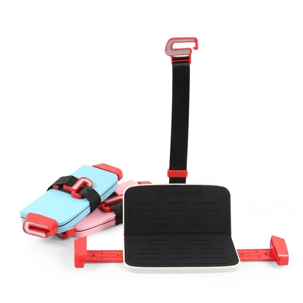 Portable Foldable Children Kids Safety Booster Seat Adjustable Strap Seat Harness Pad Cushion Toddlers Kids Safe Seats - Korvel