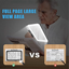 Full-Page 5X Magnifying Glass for Reading, Folding Lighted Magnifier with 48 LED Lights, Rectangular Handhold Magnifier - Korvel