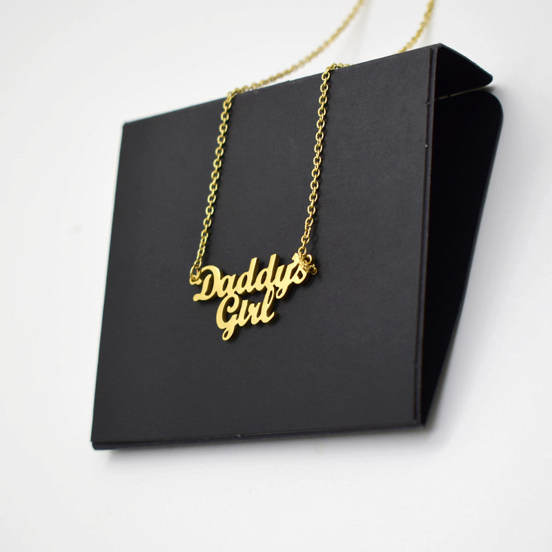 Daddy's Girl Necklace - Elegant Family Jewelry
