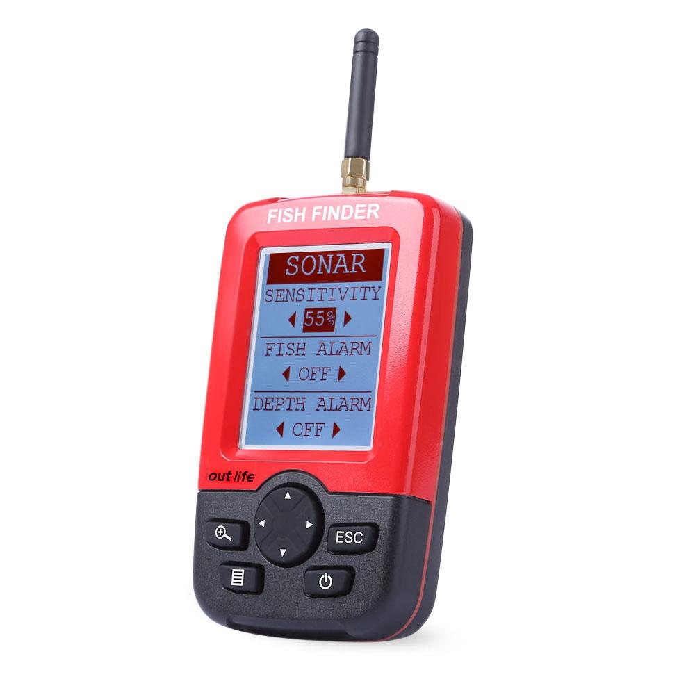 Outlife Smart Portable Depth Fish Finder - Korvel