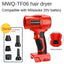 Mini Brushless High-Power Lithium Electric Blower Fan Wireless Dust Blowing Gun Compatible with Makita Dewalt Etc. - Korvel