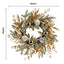 Christmas Wreath 20 Inch Christmas Door Decorations Wreath with Warm Lights - Korvel