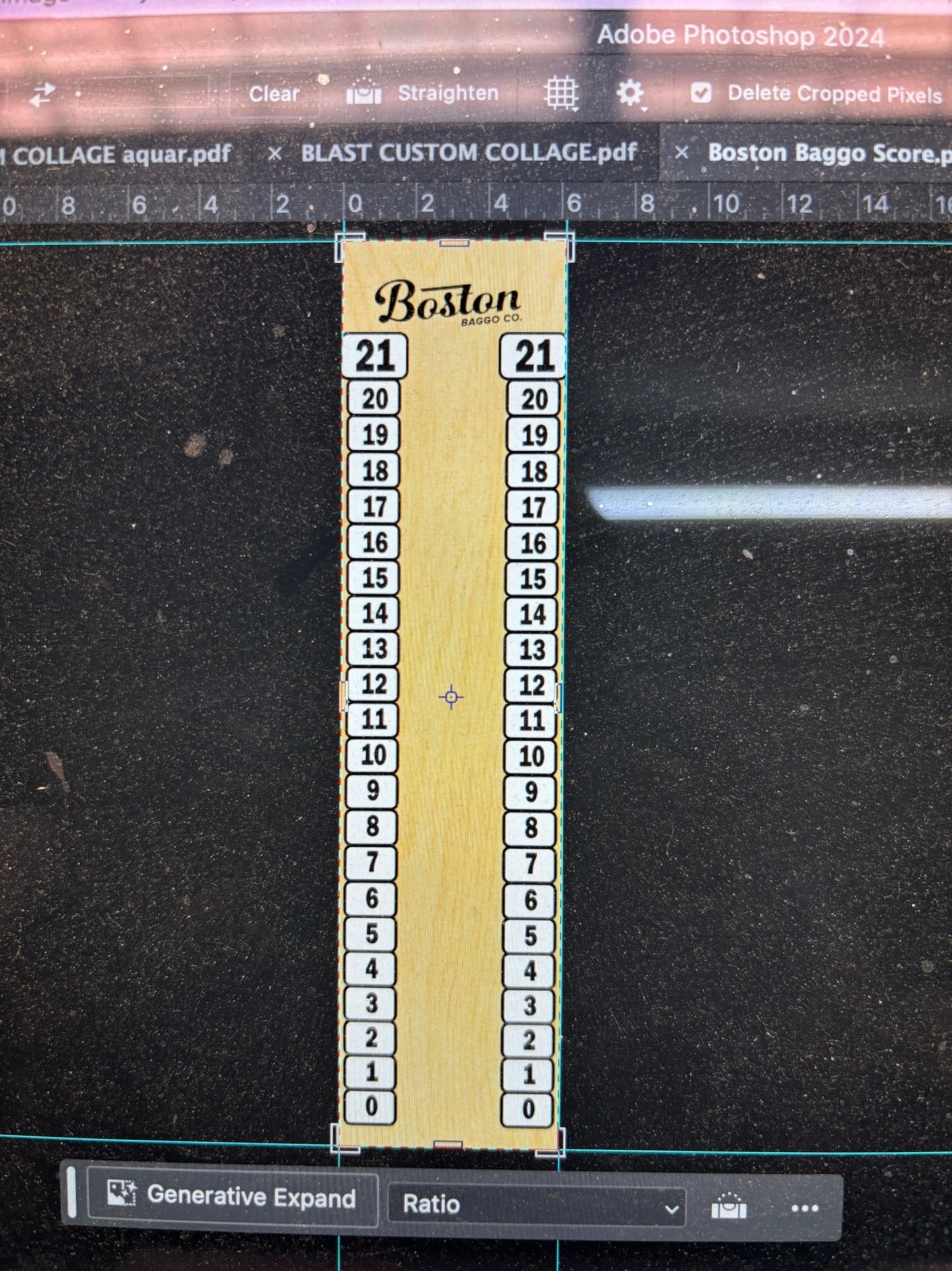 Special order double sided score - Korvel
