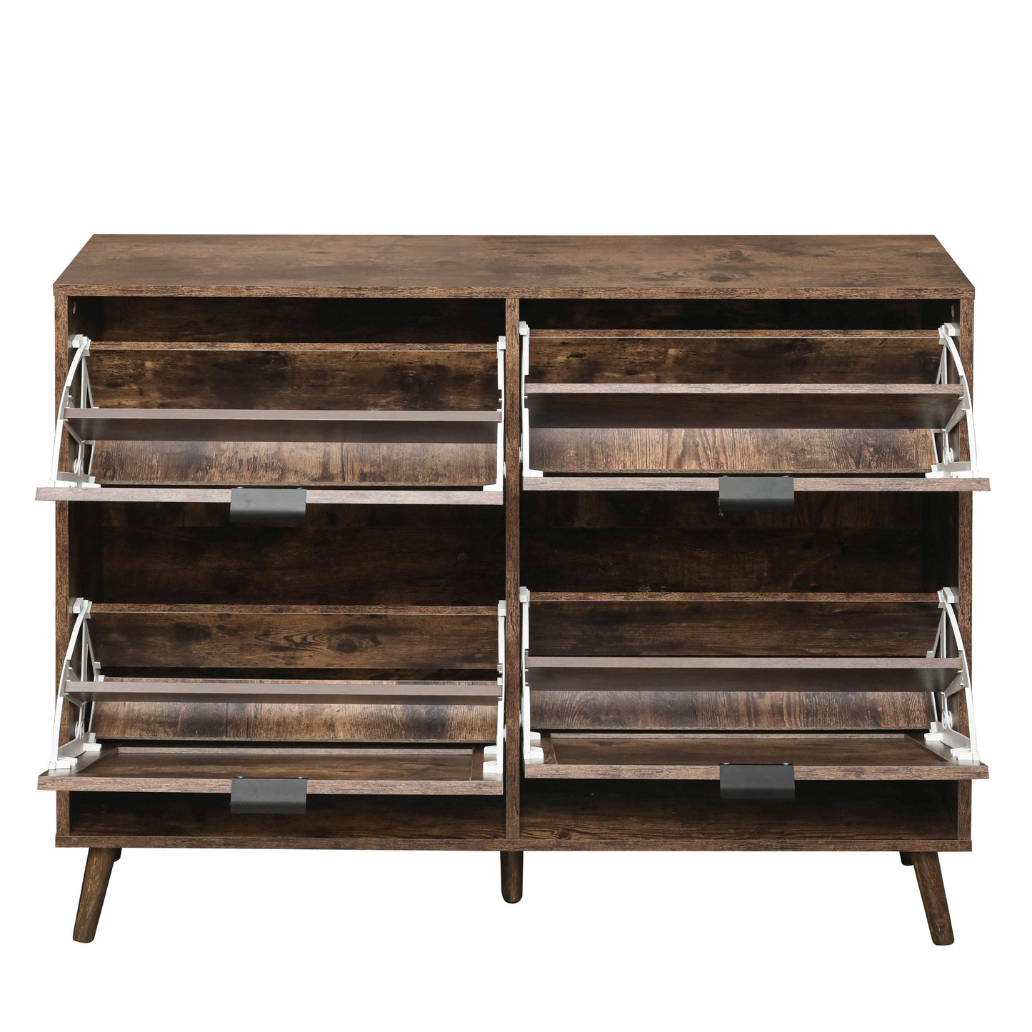 4-Door Freestanding Modern Shoe Rack for Entryway
