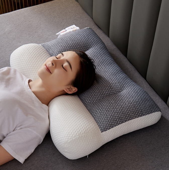 Coussin de soutien cervical en fibre de soja japonaise