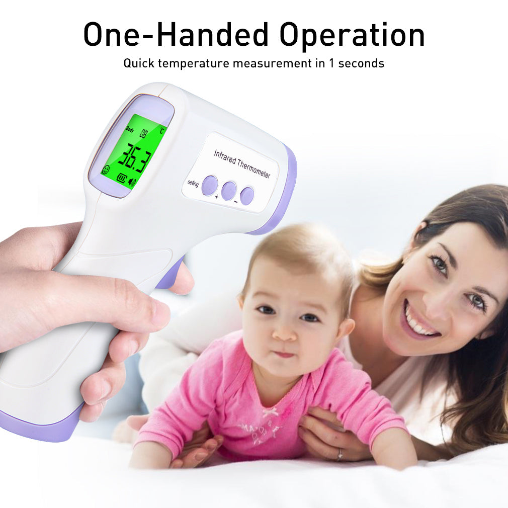Thermomètre frontal sans contact haute précision