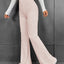 Stylish High-Waisted Micro Flared Pants for Women