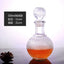 Elegant Glass Crystal Red Wine Decanter - 250ml, 500ml, 1000ml