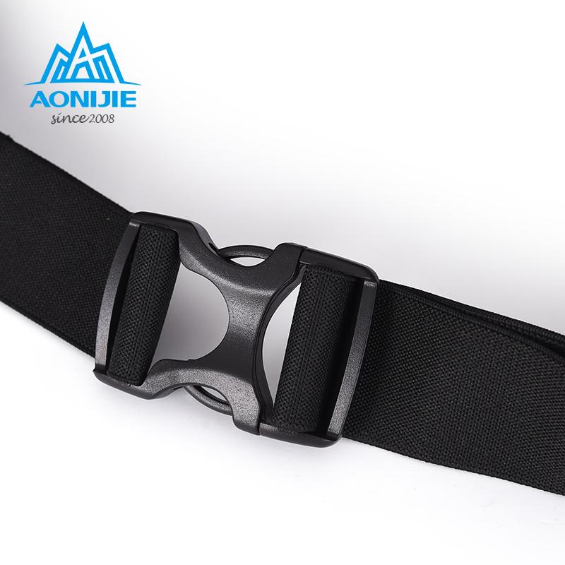 AONIJIE  Running Waist Pack Outdoor Sports Hiking Racing Gym Fitness Lightweight Hydration Belt Water Bottle - Korvel