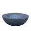 42 Inch Dark Gray Outdoor Concrete Propane Fire Pit Bowl