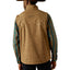 Southwest-Inspired Khaki Softshell Vest for Men | Ariat - Korvel