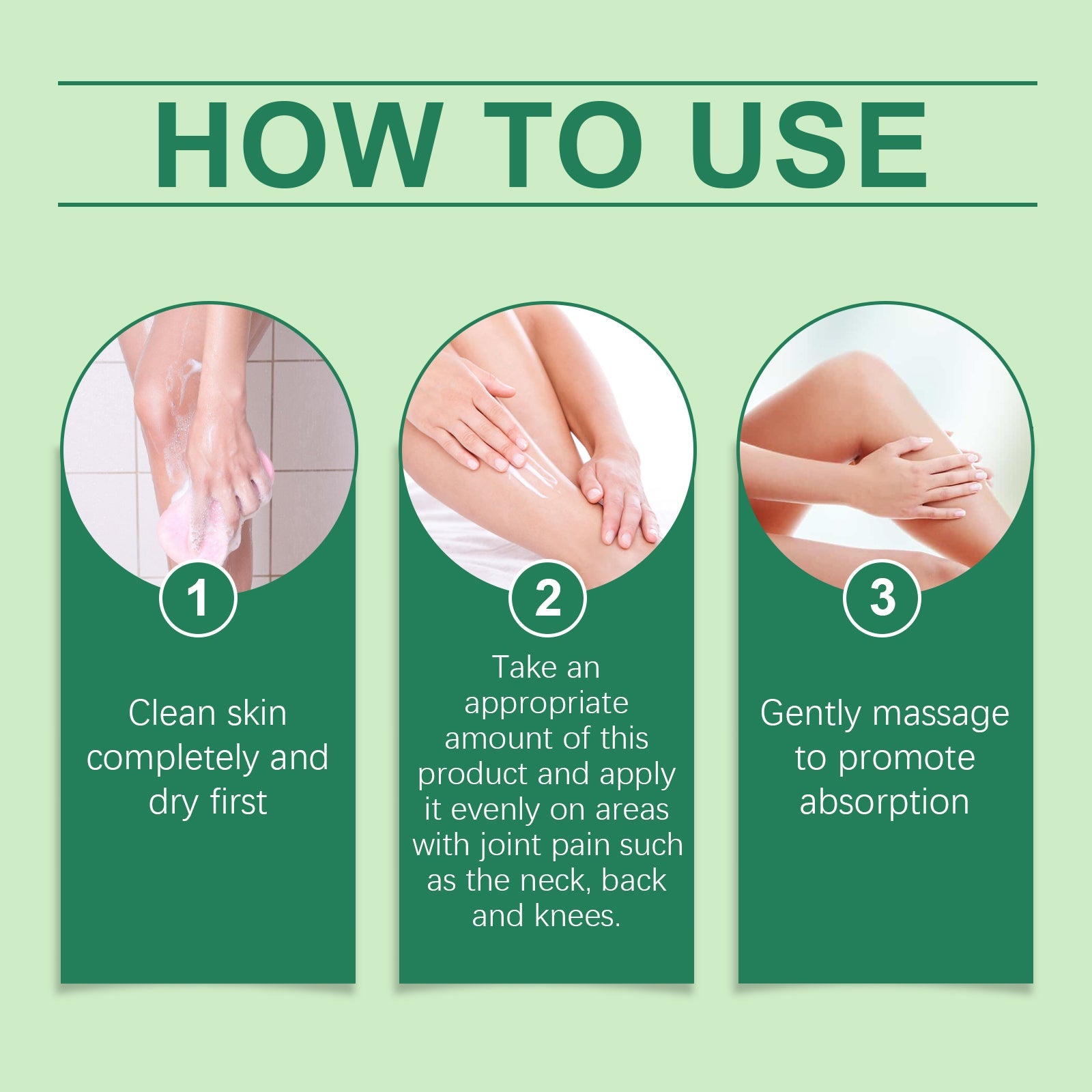 Herbal Joint Cream Joint Muscle Massage Cream Nourishing Skin Care Cream For Neck And Back - Korvel