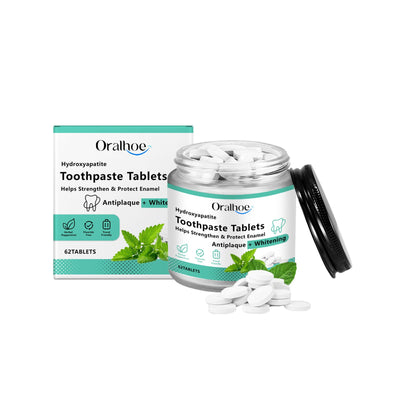 Mint Brightening Toothpaste Tablets for Fresh Breath