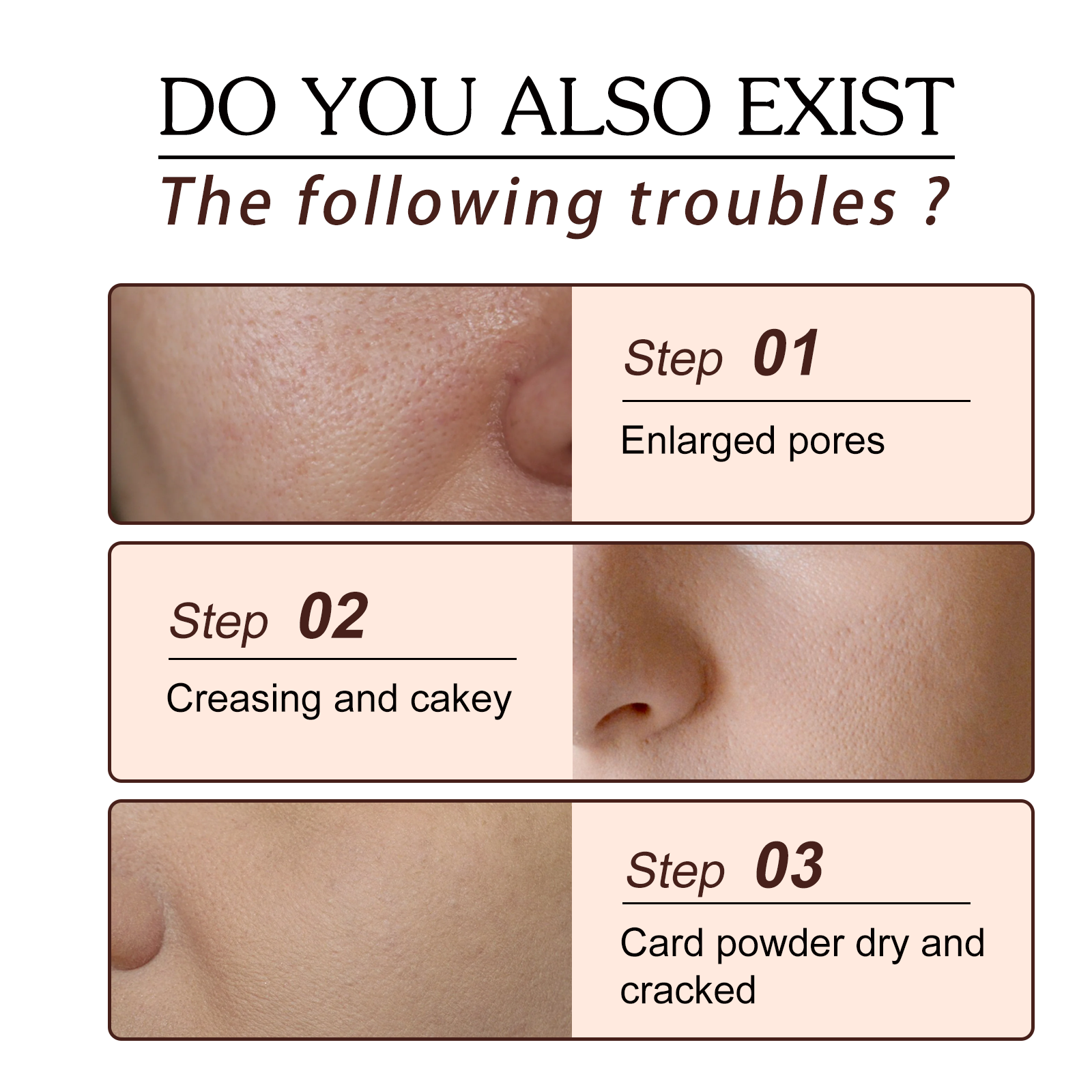 Pore Stick, Skin Tone Even Moisturizing Invisible Pores Concealer Waterproof Perspirant Silky Smooth Without Removing Makeup - Korvel